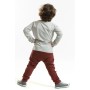 Denokids Bordo Erkek Çocuk Kuyruk Dino Baggy Takım CFF-17K2-003