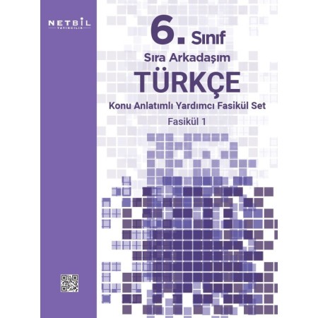 6.Sınıf Sıra Arkadaşım Türkçe Konu Özetli Fasikül Set