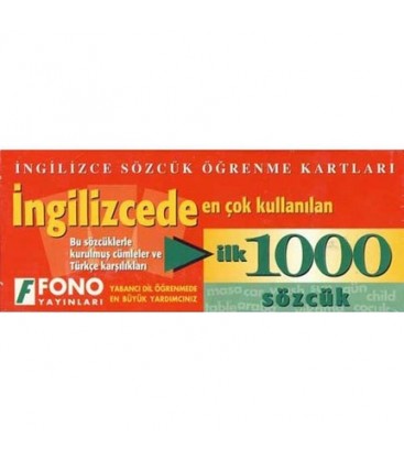 Fono İngilizcede En Çok Kullanılan İlk 1000 Sözcük