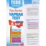 8. Sınıf Teog Tüm Dersler Yaprak Test 62 Test, 835 Soru