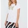 Koton Kadın Baskılı T-Shirt - Beyaz 9KAK13856GK000