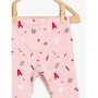 Koton Kız Bebek Desenli Tayt - Gül 9KMG49340OK01F