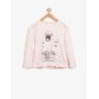 Koton Kız Çocuk Baskılı T-Shirt - Pembe 8KKG17189AKBT4