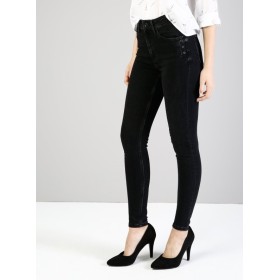 Colin’s Kadın 760 Diana Dar Kesim Yüksek Bel Dar Paça Siyah Jean Pantolon CL1033843