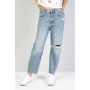 Colin’s Kadın 710 Sonya Normal Kesim Düşük Bel Kısa Paça Mavi Jean Pantolon CL1036493