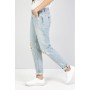 Colin’s Kadın 893 Julia Normal Kesim Orta Bel Tapered Leg Mavi Jean Pantolon CL1036252