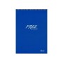 Keskin Color A4 100 Yaprak Bloknot Spiralli Free Office Düz Çizgisiz 145000-99