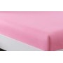 Benekli Home Tek Kişilik Pembe Lastikli Çarşaf 5016 - 100 x 200 Cm