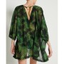 Koton Kadın Desenli Kimono - Yeşil 8YAK68154BW01A
