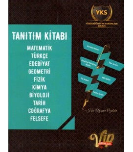 YKS 29 Fasikül - Tanıtım Kitabı - Vip Yayınları