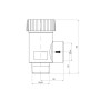 Pakkens 3/4' Emniyet Ventili Dn20 6 Bar 0984000600