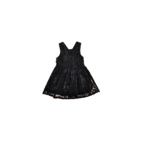 B&G Store Kız Çocuk Siyah Elbise 3838ROF4904