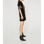 Zara Kadın Siyah Elbise 5039/287/800