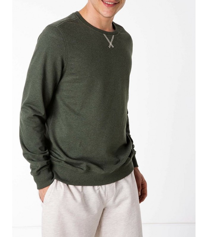 Defacto Erkek Gri Basic Armalı Sweatshirt F0999AZ - Gümrük Deposu