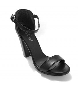 Pine Come By Cengiz Kadın Topuklu Ayakkabı Siyah
