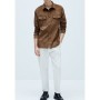 Zara İnce Süet Erkek Ceket 6318/301/707