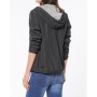 Mavi Mont 11966900 Kapişonlu Kadın Ceket Siyah Regular Fit