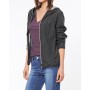 Mavi Mont 11966900 Kapişonlu Kadın Ceket Siyah Regular Fit