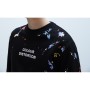 Zara Erkek Boya Desenli Siyah Swearshirt 0495/405