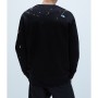 Zara Erkek Boya Desenli Siyah Swearshirt 0495/405
