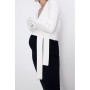 Zara Kadın Fitilli Kruvaze Bluz 5536/009