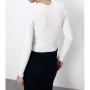 Zara Kadın Fitilli Kruvaze Bluz 5536/009