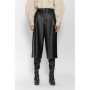 Zara Suni Deri Kadın Uzun Bermuda 7102/159/800