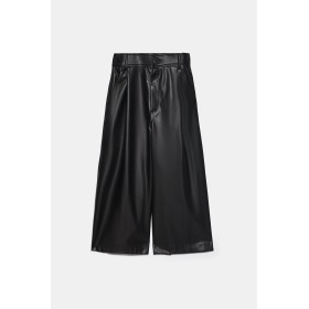 Zara Suni Deri Kadın Uzun Bermuda 7102/159/800