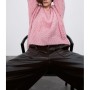 Zara Listing Düğümlü Pembe Kadın Kazak 5755/008