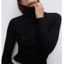 Zara Fitilli Balıkçı Yaka Kadın Kazak 3471/114/800