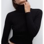 Zara Fitilli Balıkçı Yaka Kadın Kazak 3471/114/800