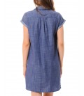 Mavi Kadın Gömlek Elbise 130329-18790 Kısa Kollu Elbise İndigo
