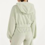 Bershka Kadın Parlak Detaylı Kapüşonlu Kadife Sweatshirt 1739/326/982