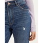 Bershka Kadın Yüksek Bel Mom Fit jean Pantolon 0005/352/401