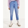 Bershka Kadın Yüksek Bel Mom Fit jean Pantolon 0005/352/461