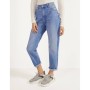 Bershka Kadın Yüksek Bel Mom Fit jean Pantolon 0005/352/461