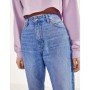 Bershka Kadın Yüksek Bel Mom Fit jean Pantolon 0005/352/461