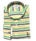 U.S. Polo Erkek Gömlek G081SZ004.000.849503 Sarı Yeşil Gömlek