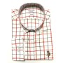 U.S. Polo Erkek Gömlek G081SZ004.000.849503 Kırmızı Kareli Gömlek