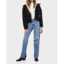 Bershka Kadın Mont Siyah 6505/109/800