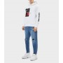 Bershka Erkek Desenli Kapüşonlu Sweatshirt 1847/461/250