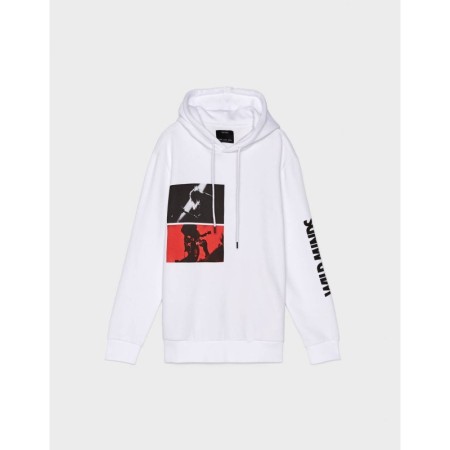 Bershka Erkek Desenli Kapüşonlu Sweatshirt 1847/461/250
