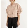 Bershka Kadın Balon Kollu Utility Ceket Pembe 1140/019/990