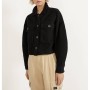Bershka Kadın Balon Kollu Utility Siyah Ceket 1140/019/800