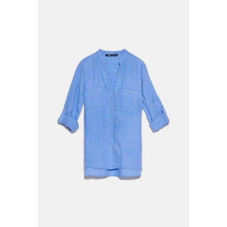 Zara Keten Kadın Gömlek 2242/270/403