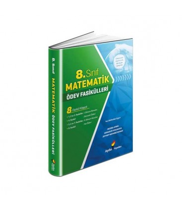 8. Sınıf Matematik Ödev Fasikülleri Aydın Yayınları