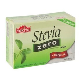 Takita Stevia Zero Küp Şekersiz Kalorisiz Diyet Tatlandırıcı Şeker İkamesi Sporcu Dostu