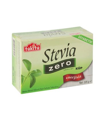 Takita Stevia Zero Küp Şekersiz Kalorisiz Diyet Tatlandırıcı Şeker İkamesi Sporcu Dostu