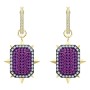 Swarovski Küpe Tarot Magic Pe Hoop Ayst/Cry/Gos 5490915