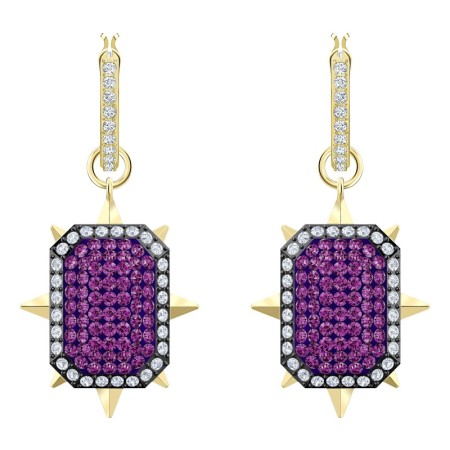 Swarovski Küpe Tarot Magic Pe Hoop Ayst/Cry/Gos 5490915